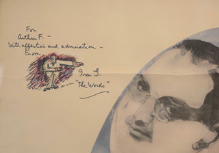 Gershwin, George. (1898–1937) & Gershwin, Ira. (1896–1983) Gershwin Museum Poster- with AUTOGRAPHS FROM BOTH GERSHWIN BROTHERS