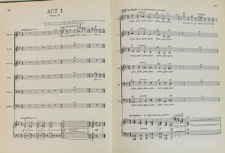 Gershwin, George. (1898–1937) Porgy and Bess - FIRST EDITION SCORE