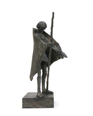 Gibran, Kahlil George. (1922 - 2008) Figure with Staff, ca. 1958