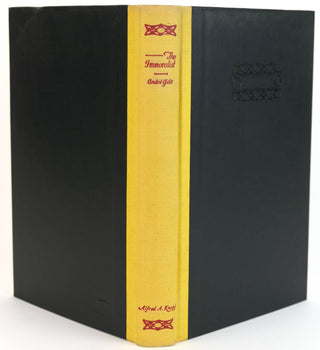 Gide, André. (1869-1951) (Translated by Dorothy Bussy) [Bidart, Frank. (b. 1939)] "The Immoralist"