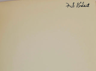 Gide, André. (1869-1951) (Translated by Dorothy Bussy) [Bidart, Frank. (b. 1939)] "The Immoralist"