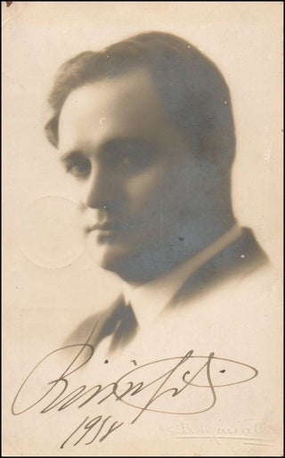 Gigli, Beniamino. (1890-1957) Signed Photograph