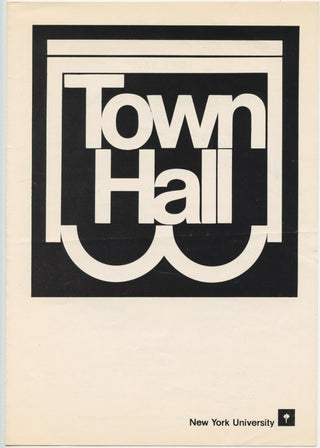 Ginastera, Alberto. (1916–1983) The Composer Speaks - Signed Town Hall Program, 1974, view 2
