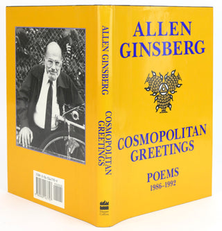 Ginsberg, Allen. (1926–1997) "Cosmopolitan Greetings: Poems 1986-1992" Signed First Edition