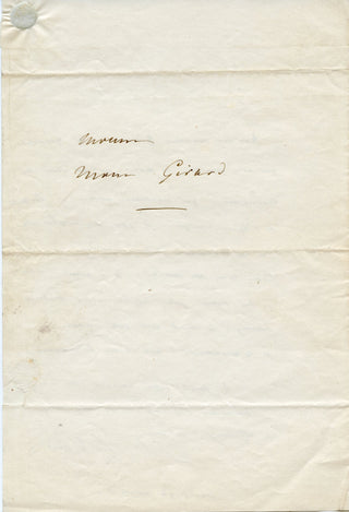 [French Composers and Musicians] [Narcisse GIRARD (1797-1860)] Auber, Boieldieu, Cherubini, Halévy, Isouard, Scribe, Thomas, etc. Important Collection of Letters to the Conductor/Composer Narcisse Girard