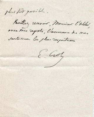 [French Composers and Musicians] [Narcisse GIRARD (1797-1860)] Auber, Boieldieu, Cherubini, Halévy, Isouard, Scribe, Thomas, etc. Important Collection of Letters to the Conductor/Composer Narcisse Girard