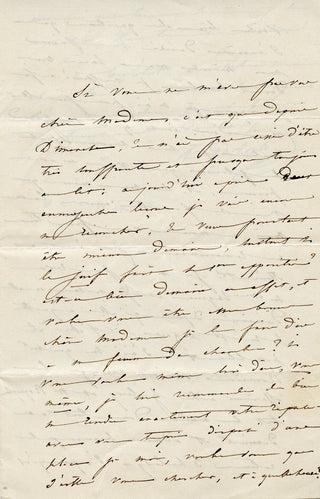 [French Composers and Musicians] [Narcisse GIRARD (1797-1860)] Auber, Boieldieu, Cherubini, Halévy, Isouard, Scribe, Thomas, etc. Important Collection of Letters to the Conductor/Composer Narcisse Girard