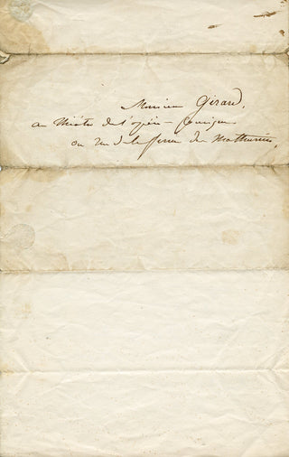 [French Composers and Musicians] [Narcisse GIRARD (1797-1860)] Auber, Boieldieu, Cherubini, Halévy, Isouard, Scribe, Thomas, etc. Important Collection of Letters to the Conductor/Composer Narcisse Girard