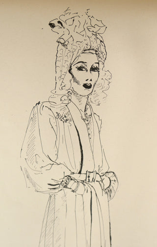 Givenchy, Hubert de. (1927–2018) Important Archive of early Drawings (Paris, Spring, 1945)