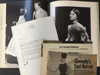 Givenchy, Hubert de. (1927–2018) Givenchy: 40 Years of Creation - SIGNED