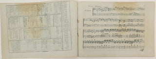 Gluck, Christoph Willibald. (1714–1787) Ouverture d'Iphigenie / Ariettes et airs e danse du même Opera / Arranges Pour le clavecin ou le Forté Piano... Par M.r Edelmann 1er recueil