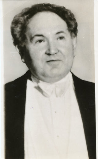 Godowsky, Leopold. (1870–1938) 1938 Press Photograph