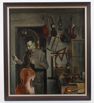 [Music Iconography] Graf, Hermann. (1873 - 1940) The Luthier, ca. 1930