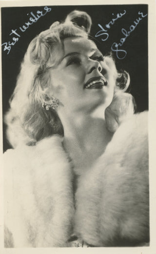 Grahame, Gloira. (1923–1981) Signed Photograph with ANS