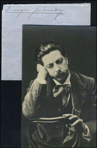 Granados, Enrique. (1867 - 1916) Autograph Signature