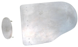 [Piano] Grand Piano Brushed Aluminum Sculpture, ca. 1930s