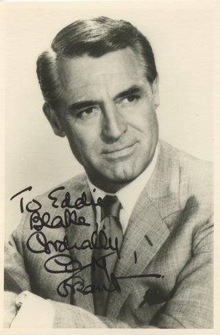 Grant, Cary. (1904–1986) Signed Photograph, ca. 1959