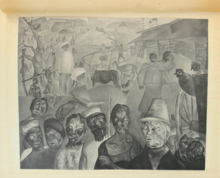 [Grigoriev, Boris. (1886 - 1939)] Gest, Morris. (1881 - 1942); Thalberg, Irving. (1918-1923) Boris Grigoriev. Faces of Russia. The Moscow Art Theatre - INSCRIBED PRESENTATION COPY TO IRVING THALBERG