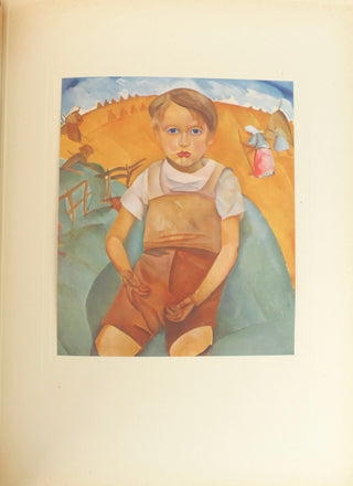[Grigoriev, Boris. (1886 - 1939)] Gest, Morris. (1881 - 1942); Thalberg, Irving. (1918-1923) Boris Grigoriev. Faces of Russia. The Moscow Art Theatre - INSCRIBED PRESENTATION COPY TO IRVING THALBERG