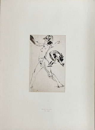 Gros, Antoine-Jean. (1771 - 1835) [Attributed to] Male Nude, ca. 1800