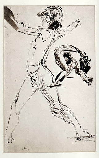 Gros, Antoine-Jean. (1771 - 1835) [Attributed to] Male Nude, ca. 1800