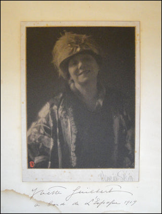Guilbert, Yvette. (1865–1944) Signed Photograph