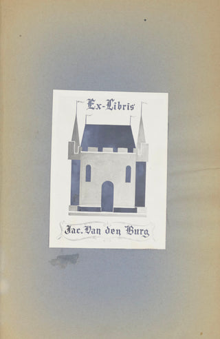 Mahler, Gustav. (1860-1911) [Hutschenruyter, Wouter.] [Van den Burg, William. (1901-1992)] Gustav Mahler (in Dutch, Beroemde Musici VI) - Ex-Willem Van den Burg