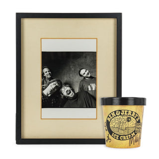 Phish. "Phish Food" - Advance Promotional Ben & Jerry's Pint, 1997, Signed by the Band, view 1