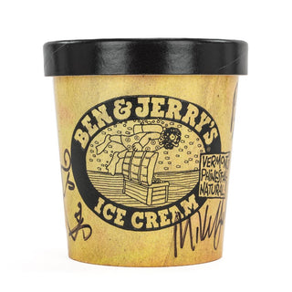 Phish. "Phish Food" - Advance Promotional Ben & Jerry's Pint, 1997, Signed by the Band, view 2