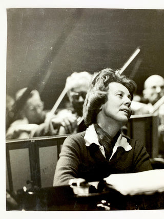 [Bruchollerie, Monique. (1915 - 1972)] de Grab, Richard. (1927–2001) Large Original Exhibition Photograph