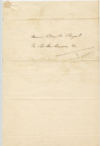 Halévy, Fromental. (1799–1862) Autograph Letter Signed to Camille Pleyel, view 2