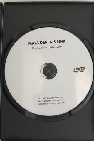 Hammer, Barbara. (1939 - 2019) [Deren, Maya. (1917-1961)] [Bidart, Frank. (b. 1939)] "Maya Deren's Sink" - WITH AN AUTOGRAPH LETTER TO FRANK BIDART