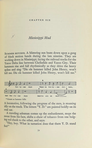 Handy, W.C. (1873-1958) "Father Of The Blues" Signed First Edition