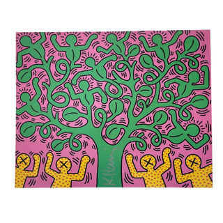Haring, Keith. (1958-1990) Tree of Life - SIGNED