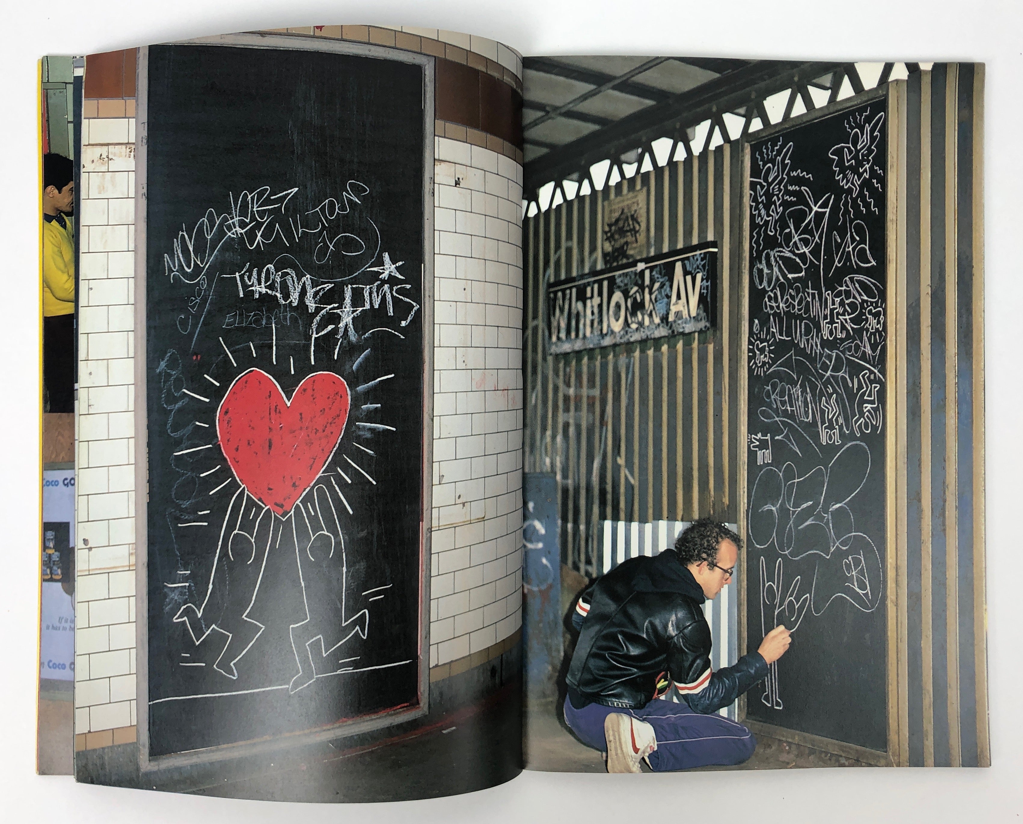 Haring, Keith. (1958–1990) Art in Transit - SIGNED