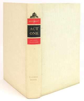Hart, Moss. (1904–1961) "Act One" Signed First Edition