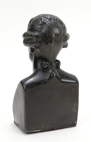 Haydn, Joseph. (1732–1809) Bronze Portrait Bust, ca. 1900