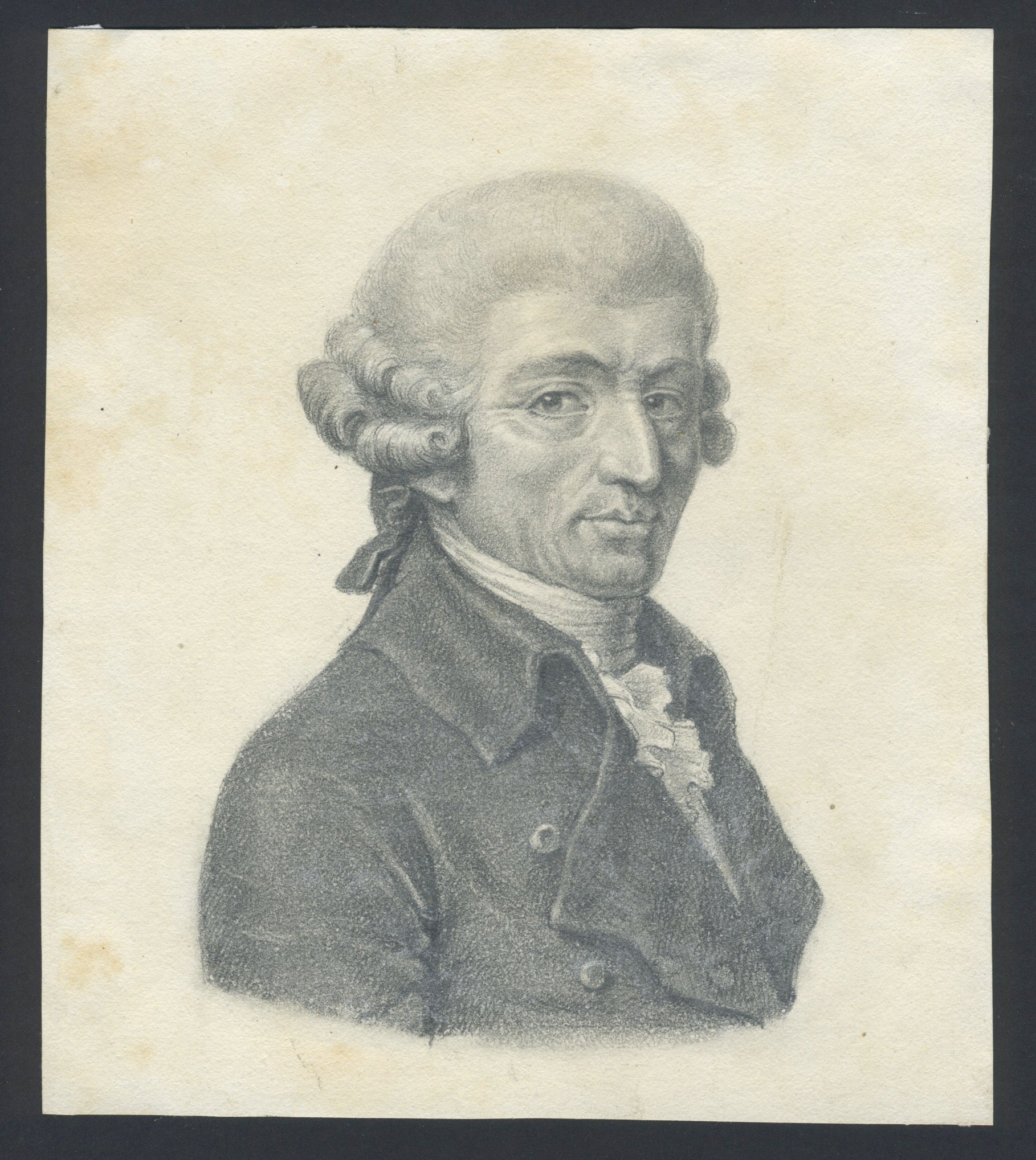 Haydn, Joseph. (1732–1809) Original Portrait Drawing – Schubertiade ...