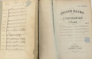 Haydn, Joseph. (1732–1809) Collection of Symphonies in Early Editions