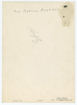 Heifetz, Jascha. (1901–1987) [Lipnitzki, Boris. (1887–1971)] Signed Photograph