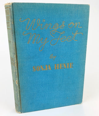 Henie, Sonja. (1912-1969) "Wings on My Feet" - Signed