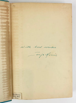 Henie, Sonja. (1912-1969) "Wings on My Feet" - Signed