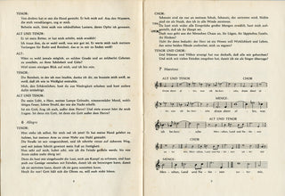 Hindemith, Paul. (1895-1963) "Ite, angeli veloces"  - Signed Partbook