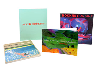 Hockney, David. (b. 1937) [Bennett, Tony. (1926-2023)] Four Hockney Books from the Collection of TONY BENNETT