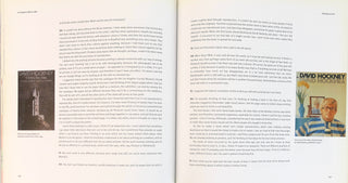 Hockney, David. (b. 1937) [Bennett, Tony. (1926-2023)] Four Hockney Books from the Collection of TONY BENNETT