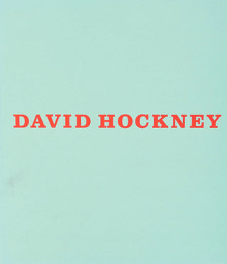 Hockney, David. (b. 1937) [Bennett, Tony. (1926-2023)] Four Hockney Books from the Collection of TONY BENNETT