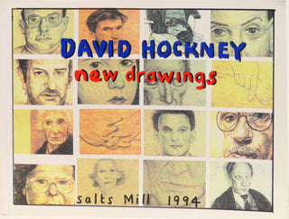 Hockney, David. (b. 1937) [Bennett, Tony. (1926-2023)] "New Drawings"  INSCRIBED TO TONY BENNETT
