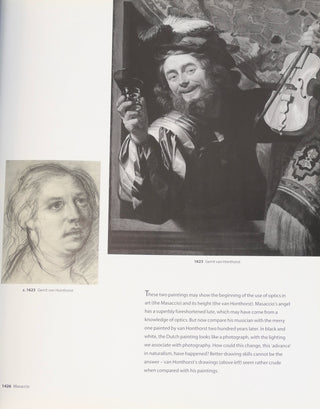 Hockney, David. (b. 1937) [Bennett, Tony. (1926-2023)] "Secret Knowledge. Rediscovering the lost techniques of the Old Masters"  INSCRIBED TO TONY BENNETT