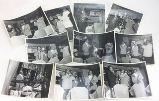 Hodges, Johnny. (1907–1970) Group of Original Photographs of the Johnny Hodges Septet