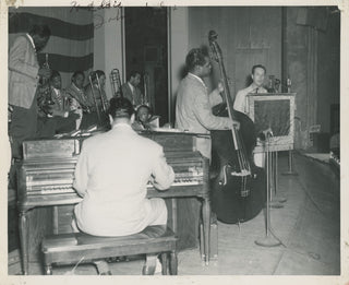 Hodges, Johnny. (1906-1970) & Nance, Ray. (1913-1976) [Ellington, Duke. (1899-1974)] Signed Photograph